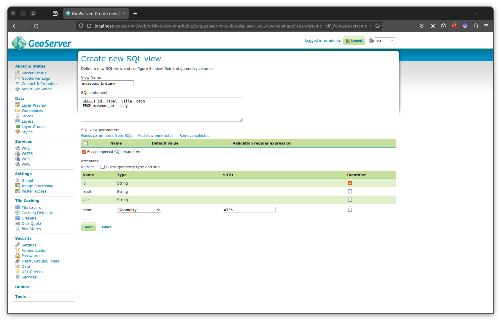 geoserver